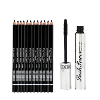 

Menow 12 Colors Optional Eyeliner Curling Mascara Two-Piece Black