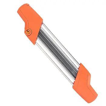 

2 In 1 Easy File Chainsaw Chain Sharpener .325 Inch Pitch Fast Chain Saw Teeth Sharpening Set with 2pcs 3/16 Inch Files