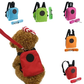 

Mini Backpack For Pet Cat Pet Dog With Harness Leash Backpack For Small Dog Multifunction Dog Backpack Bag