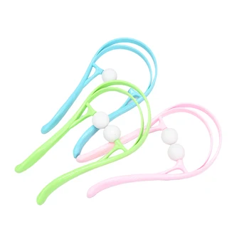 

NEW 1PC Neck Massager Plastic Pressure Point Therapy Shoulder Dual Trigger Massager 3 Colors