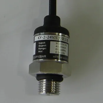 

Stainless Steel Lead Type 4-20mA Pressure Sensor 0-1MPa Pressure Transmitter Range 10Bar