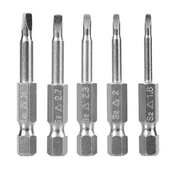 

5pcs Triangular Screw Bits Magnetic Electric Screwdriver Bits Hand Tool Set