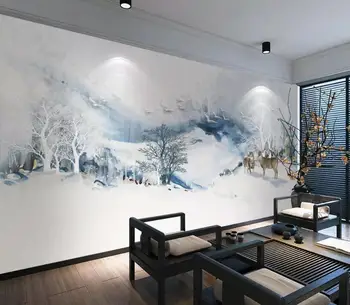 

[Self-Adhesive] 3D Snow Scene 183012 Wall Paper mural Wall Print Decal Wall Murals