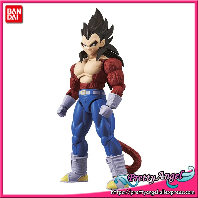 Подлинная BANDAI духи фигура-подъем стандартная сборка Dragon Ball Super Broly Супер Saiyan Gogeta Vegetto Goku фигурка - Цвет: SS 4 Vegeta