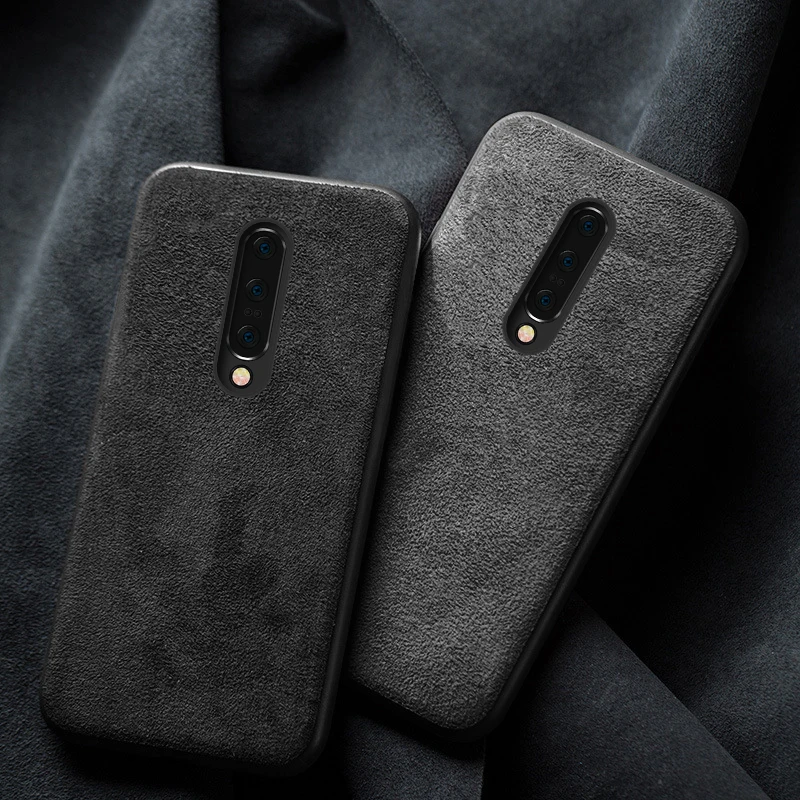 Genuine Cow Suede Leather case for Oneplus 7 pro 8 Pro 8T 6T 6 7t shockproof Full protective cover One plus 5 5t Nord | Мобильные
