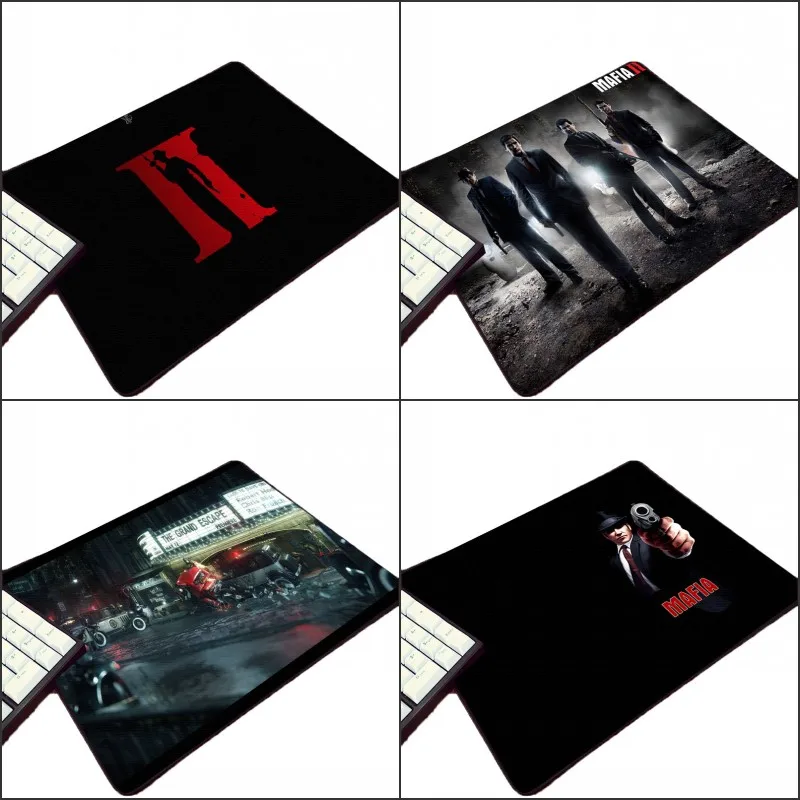 Congsipad Противоскользящий резиновый коврик для компьютерной игры серия мафии 2 стиль с узором коврик для мыши классный Мини ПК коврик для мыши ноутбука