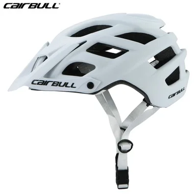 Белый В форме MTB велосипедные шлемы велосипедный шлем TT Casco Ciclismo горный шоссейный велосипед шлемы Cairbull MTB Защитная крышка - Цвет: Белый