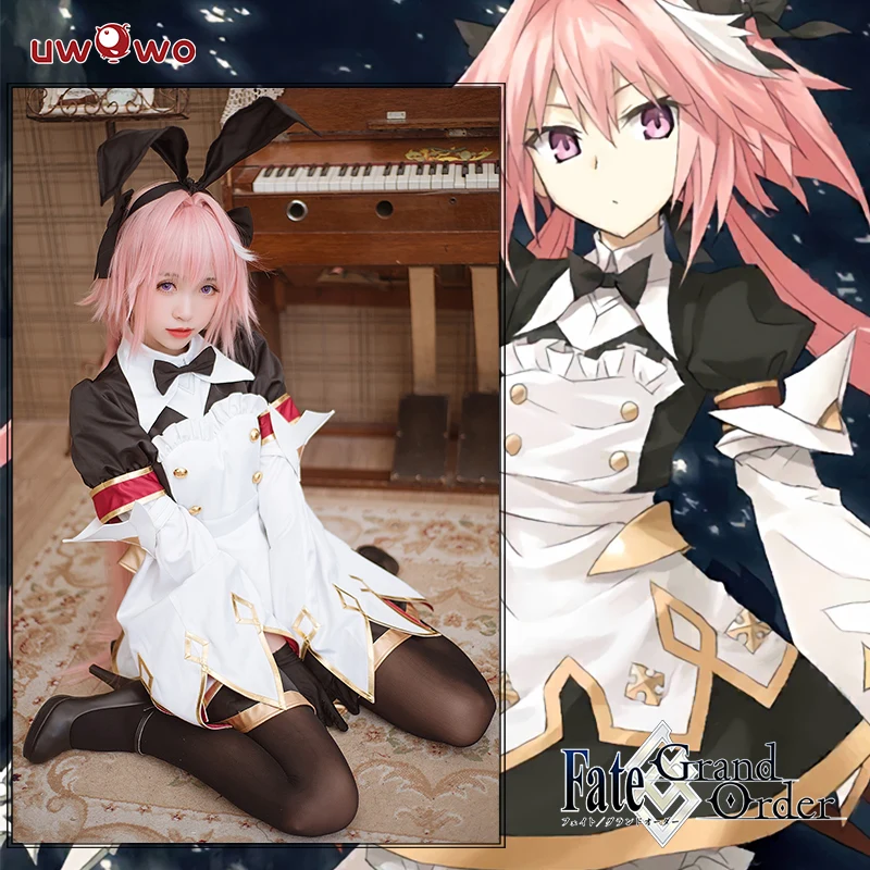 UWOWO Fate Grand Order/FGO Astolfo карнавальный костюм Saber Stage 3 Evangelion Knight of exploated Sanity наряды милая