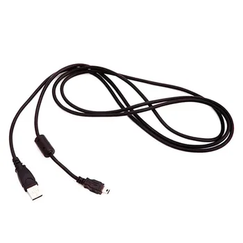 

1.8M USB 2.0 Black 5-Pin Data Charger Cable for Ps3 Game Wireless Controller Connect Computer Play And Charge