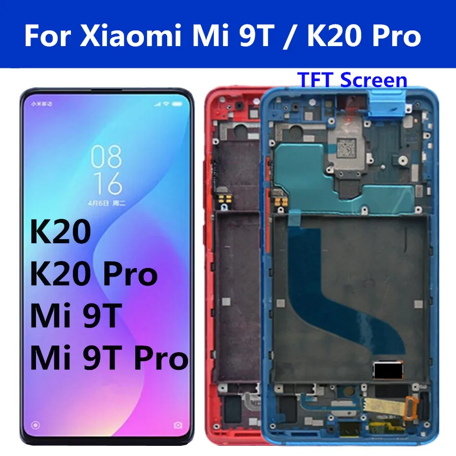 ЖК дисплей 6 39 дюйма для xiaomi mi 9t сенсорный экран дигитайзер в сборе с рамкой pro Redmi