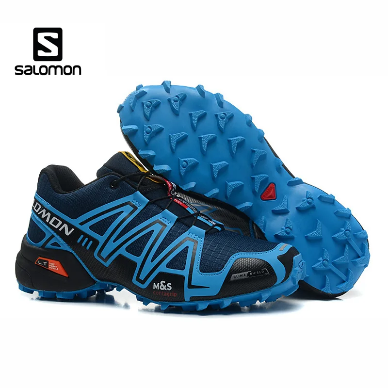 Salomon Athletic Shoes Speed Cross 3 CS III Men Outdoor Fencing Shoes Breathable Zapatillas Hombre Mujer Speed Cross 3 Mens