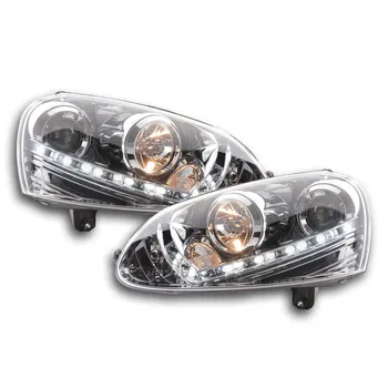 

FKFSVW011013luce daytime running headlights Daylight VW Golf 5 year construction 03-08 Chrome