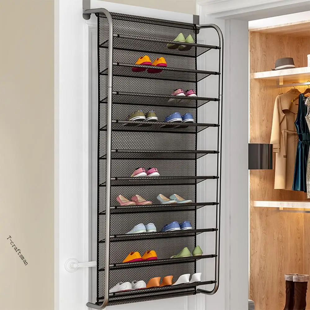 

New Portable Shoe Stand Wall Hanging Shoe Rack Shelf Shoe Organizers Box Hanging Wall Bag Storage Closet Holder Home Accessorie