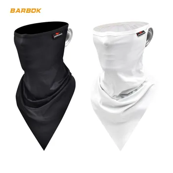 

WOSAWE Earloop Motorcycle Face Mask Neck Sleeve Triangle Scarf Breathable Sunscreen Bandana Full Face Cover Sports Shields Adult