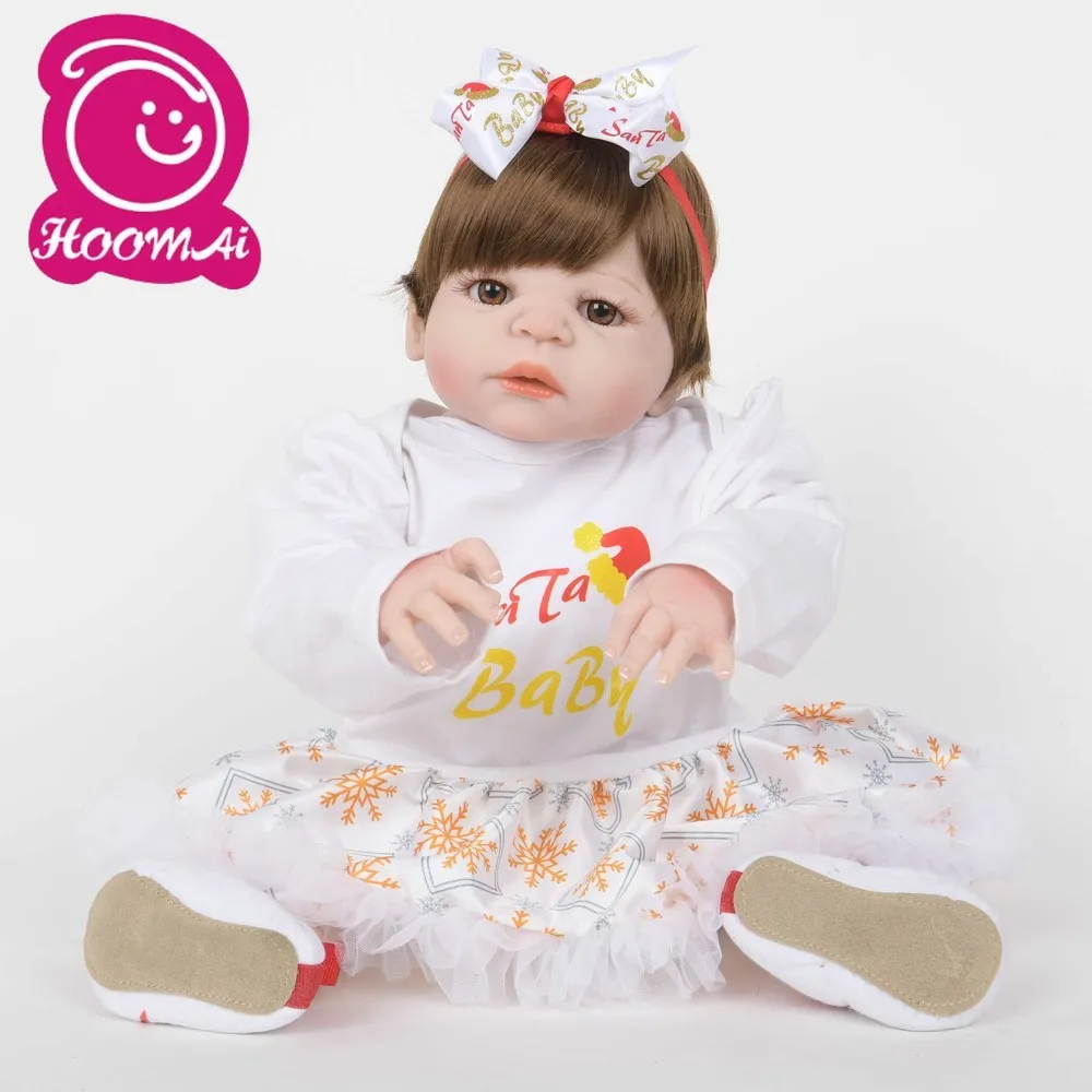 Удивительные Bebe Reborn Детские игрушки 22 &quotреалистичные мягкие силиконовые тела