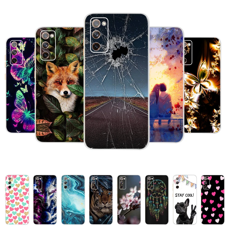 Per Samsung Galaxy S20 Fe Cover Samsung S20 Lite S20 Fan Edition S 20 Fe S20Ef 5G 4G 6.5 "Custodia In Silicone Custodia Morbida Per Telefono