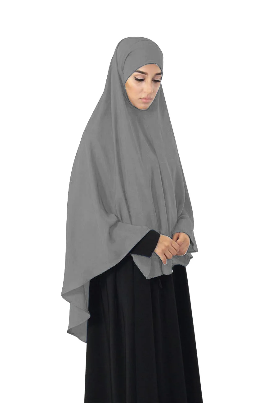 One Piece Khimar Prayer Hijab Large Amira Garment Overhead Muslim Women