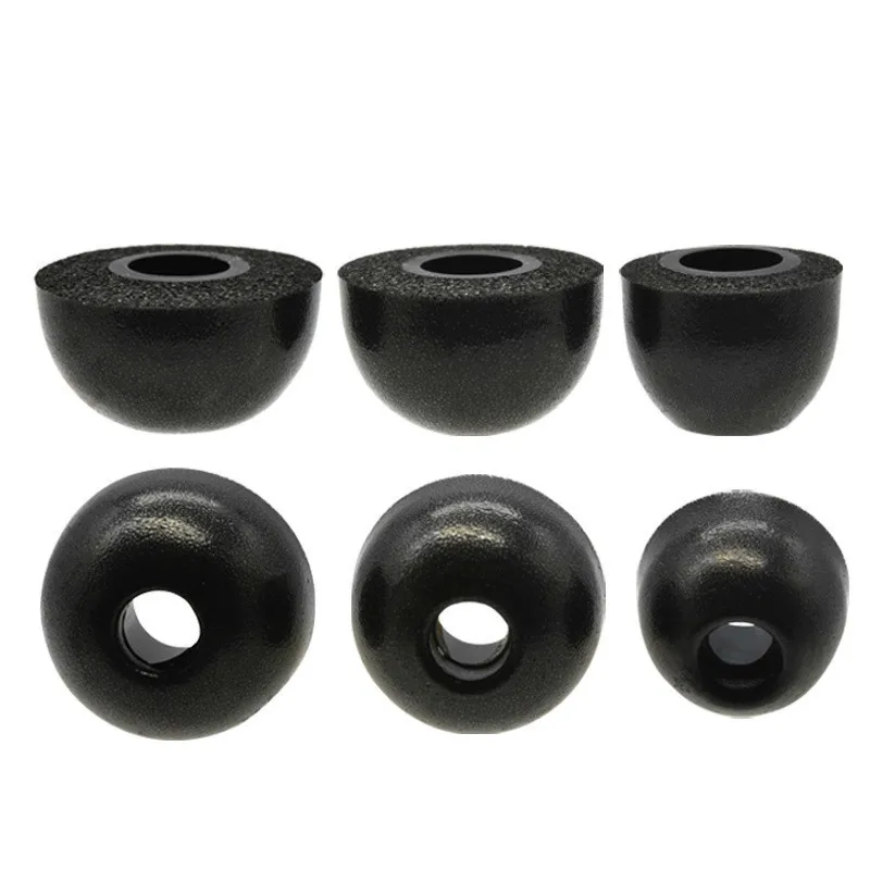 6pc 3 Pair S M L Memory Foam Ear Tips for TWS Ture Wireless Earbuds Bragi Dash Pro The Headphone Samsung Gear IconX Galaxy Buds