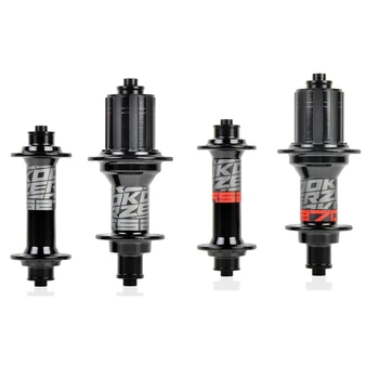 

KOOZER MF480 Hub Set 2/4 Bearings 24T Ratchet 32 Holes Quick Release Thru Axle Mountain Bike Hubs 15X100 12X142mm 8-11S