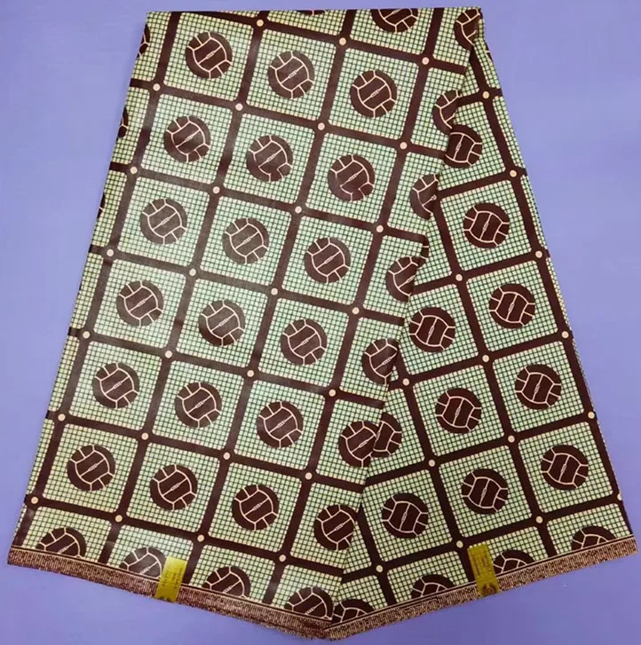 Java восковая ткань с принтом африканская ткань, Африканский Воск печатная Ткань 6 ярдов хлопок ткань, батик Анкара ткань для лоскутное TX-J38