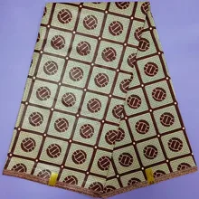 Java восковая ткань с принтом африканская ткань, Африканский Воск печатная Ткань 6 ярдов хлопок ткань, батик Анкара ткань для лоскутное TX-J38