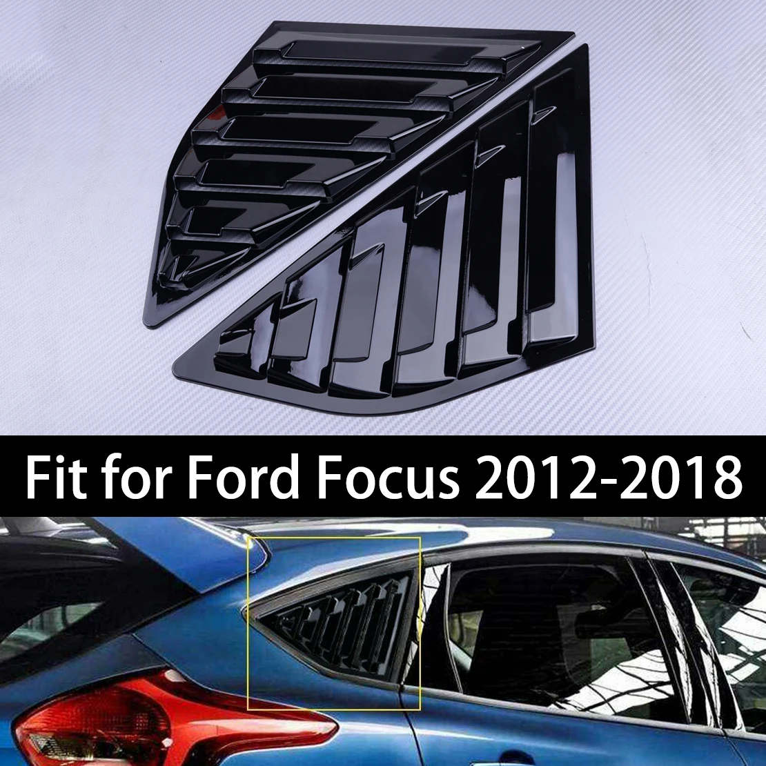 2 шт. накладки на окна для Ford Focus MK3 Hatchback 2012-2015 2016 2017 2018 | Автомобили и мотоциклы