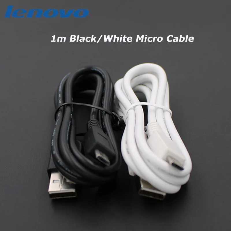 

Original For LENOVO Vibe P1 P2 Shot A536 P70 K5 K3 K50 NOTE S850 A2010 Fast quick Charge Cord line 100cm Micro USB Data Cable