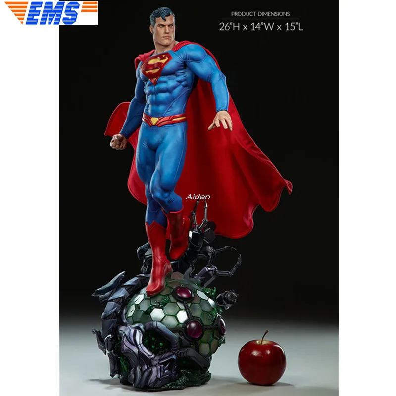 

26" SS 300537 Statue The Avengers Bust Superman Full-Length Portrait Superhero PF Series Resin Action Model Toy BOX 66CM Z2371