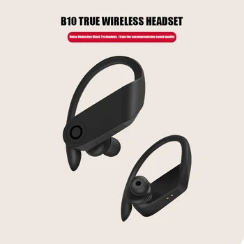 

Bluetooth Earphone Sports Ear Hook Earbuds True Wireless Headphone Wireless Charging Headset For IOS Android 2019 Newest