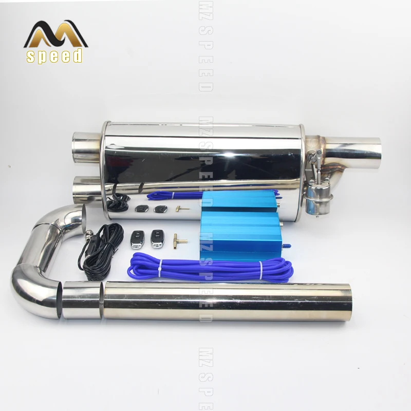 

car Accessories Exhaust valve controller stainless steel muffler upgrade left and right exhaust tailpipes for BMW E46 E90