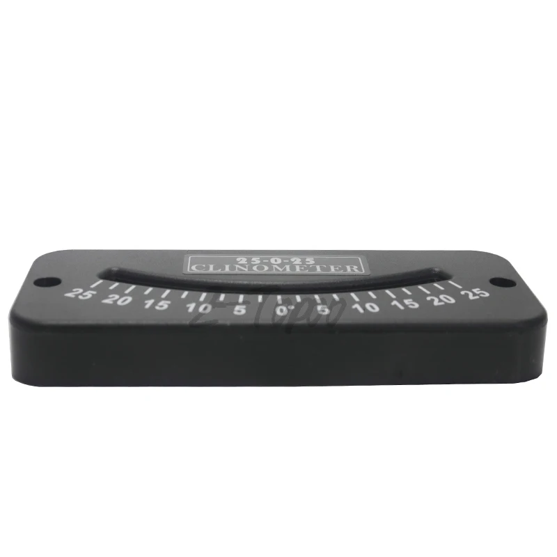 Inclinometer Mini Protractor Angle Indicator Measuring Instrument Tilt Gauge Slope Locator Meter 45-0-45 25-0-25