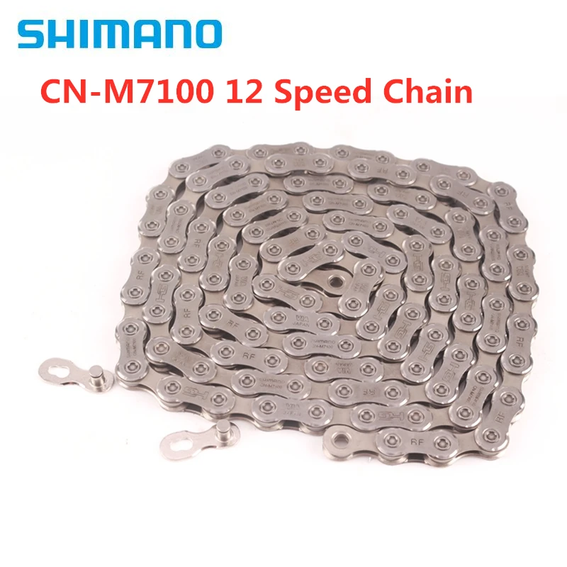 Shimano SLX CN-M7100 цепь 12-скоростной горный велосипед 116L цепь M7100 MTB 12 скоростная цепь запчасти для велосипеда Shimano