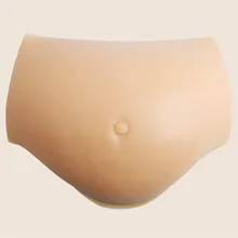 Bionic кожа поддельные беременных живота реалистичные костюмы актеров живота фильм реквизит силиконовый Женский Корсет Короткая Талия живота жира