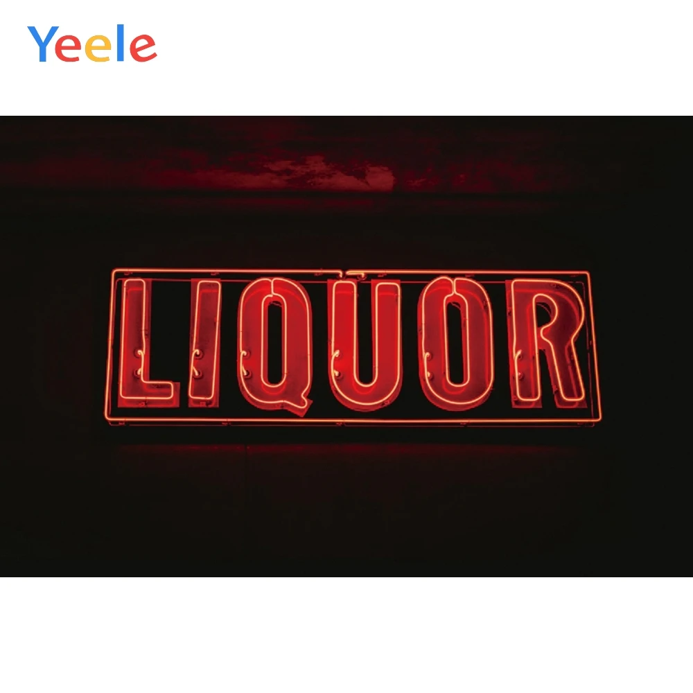 Вечерние фотообои Yeele Liquor карнавальные огни Декорации для фотосъемки