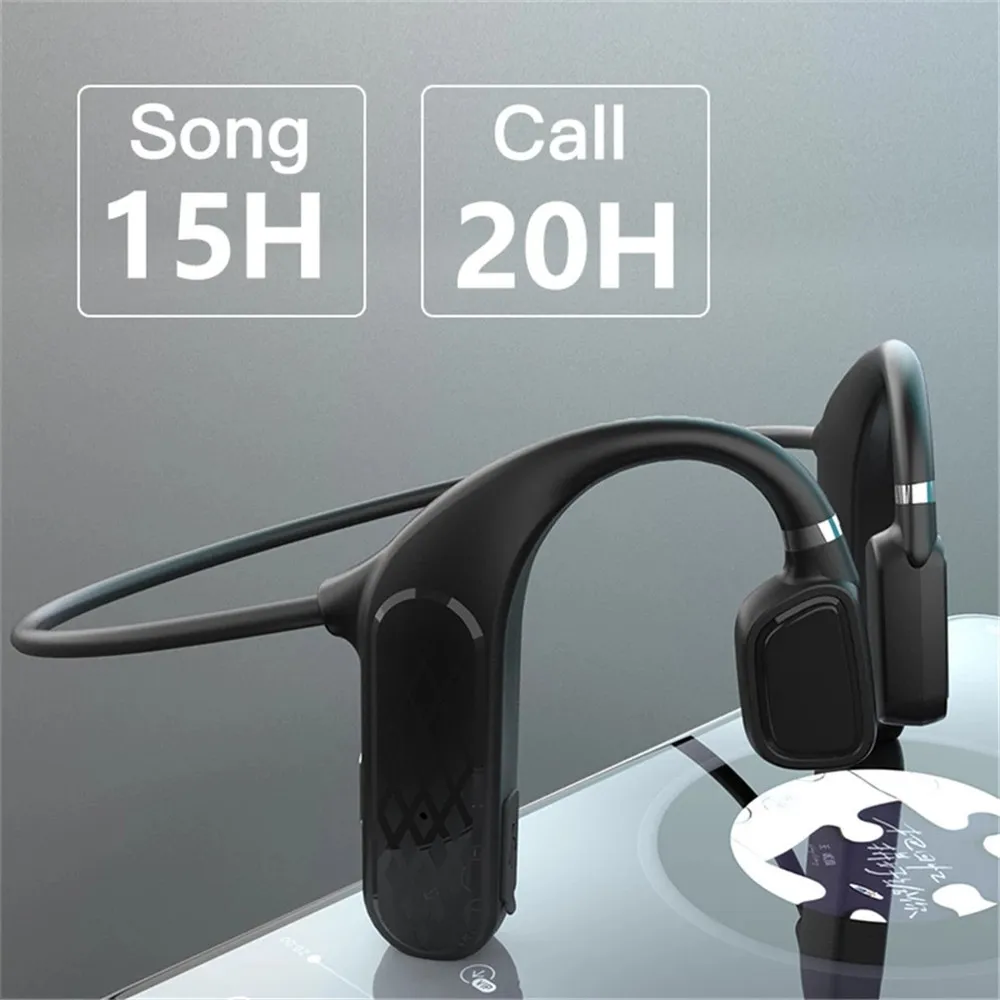 MD04 TWS Wireless Bluetooth 5.0 Bone Conduction Earphone Not In-Ear Earbuds Sports Headphone Elegant Design With Mic For Running |