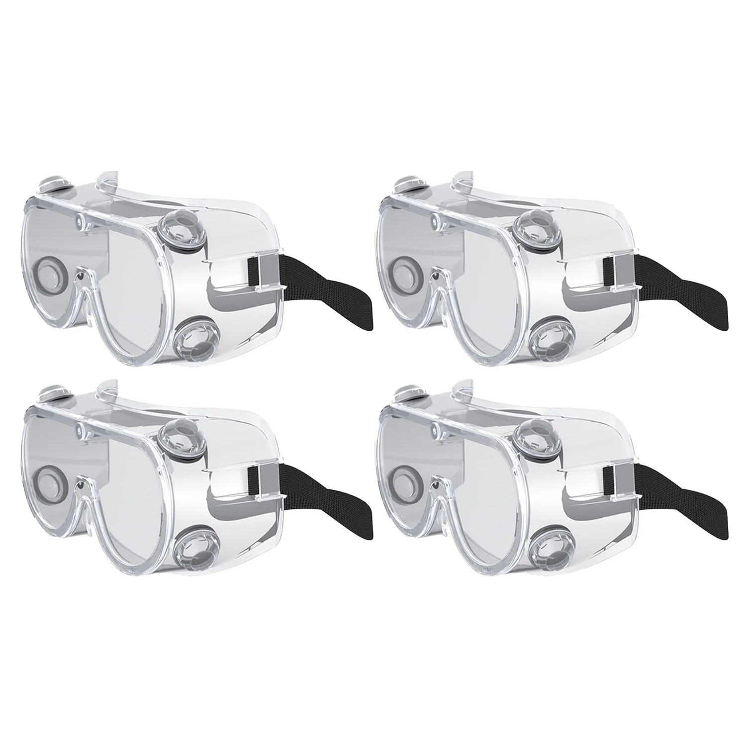 

4Pcs Goggles Work Safety Glasses Anti-Fog Saliva Glasses Dustproof Windproof Glasses Eye Protection At Home Workplace