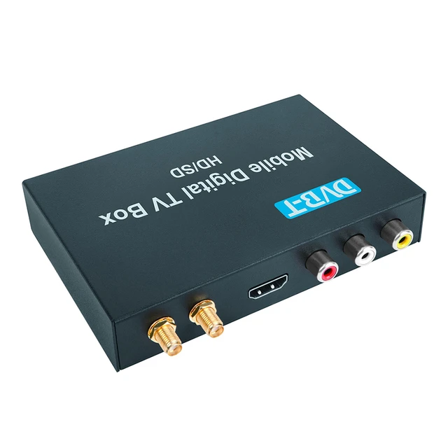 RECEPTOR DE SINTONIZADOR DE MPEG-4 HD para TV Digital de coche, dos  antenas, 140-200 km/h, sintonizador de dos chips - AliExpress
