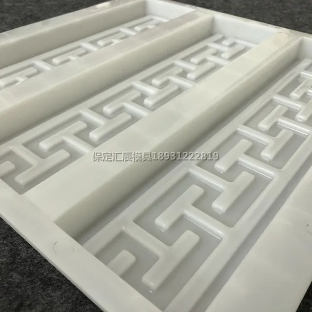 Beton Burkolat Penész Medence Műanyag Tégla Udvar Téglalap Antik Burkoló Formák 40X10X3Cm - Image 4