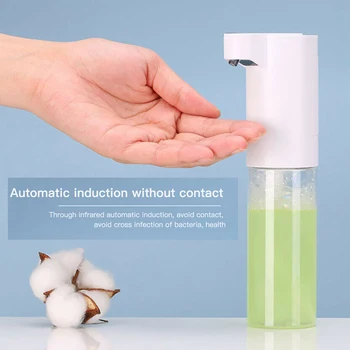 

Automatic Induction Soap Dispenser Foaming Hand Washer Sensor Touchless for Home Bathroom @LS