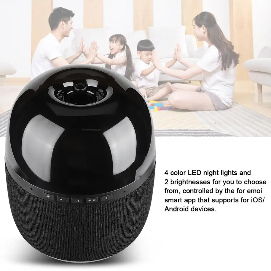 F100 HiFi Bluetooth динамик сабвуфер с Светодиодный увлажнитель воздуха диффузор Арома(США 110-240 В