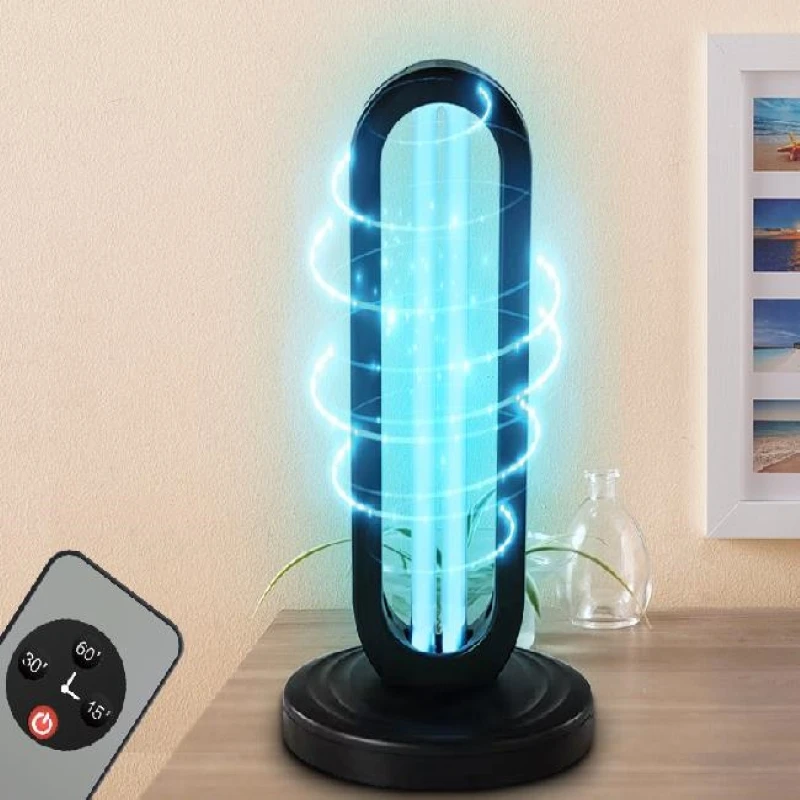 

Ultraviolet Sterilizing lamp 38W UV Disinfection Light High Ozone UVC Germicidal Lamp Killing Coronary Virus with remote control