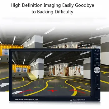 

8010B 7" Autoradio MP5 Player Fm radio function Bluetooth hand-free phone call Phone Connection Audio Radio multimedia player