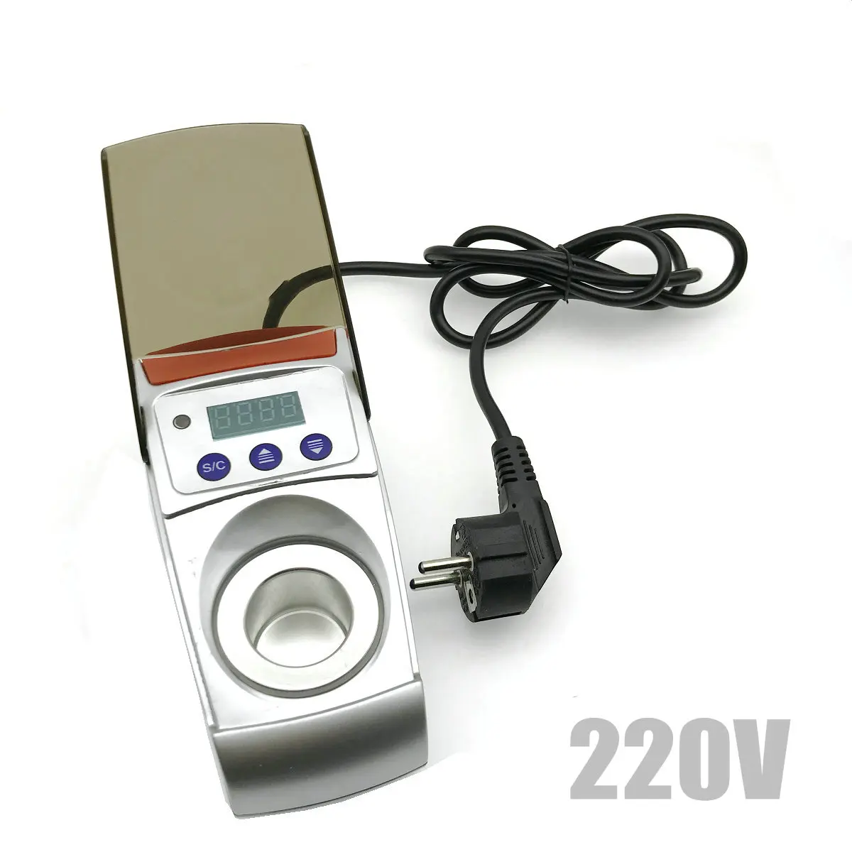 220V EU Plug Новая цифровая Стоматологическая лаборатория расплава воска плавления окунания нагреватель один-хорошо горшок для стоматологической лаборатории воск нагреватель 110 В/220 В США/ЕС разъем - Цвет: 220V EU Plug