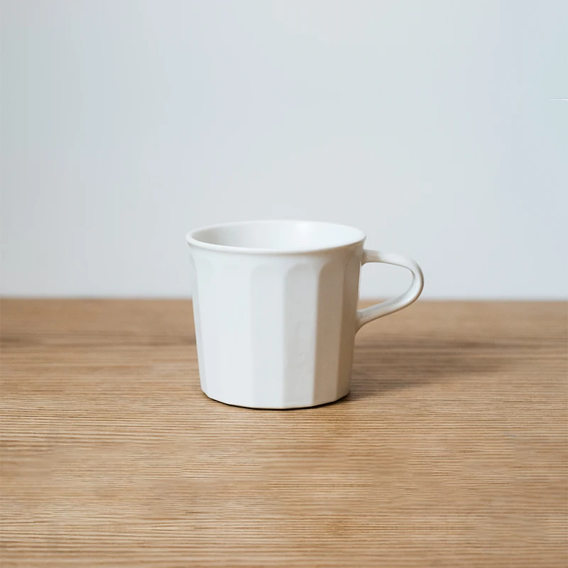 Mug Asian White Dehua Porcelain Coffee Cup Water Artistic Simple Modern | Дом и сад