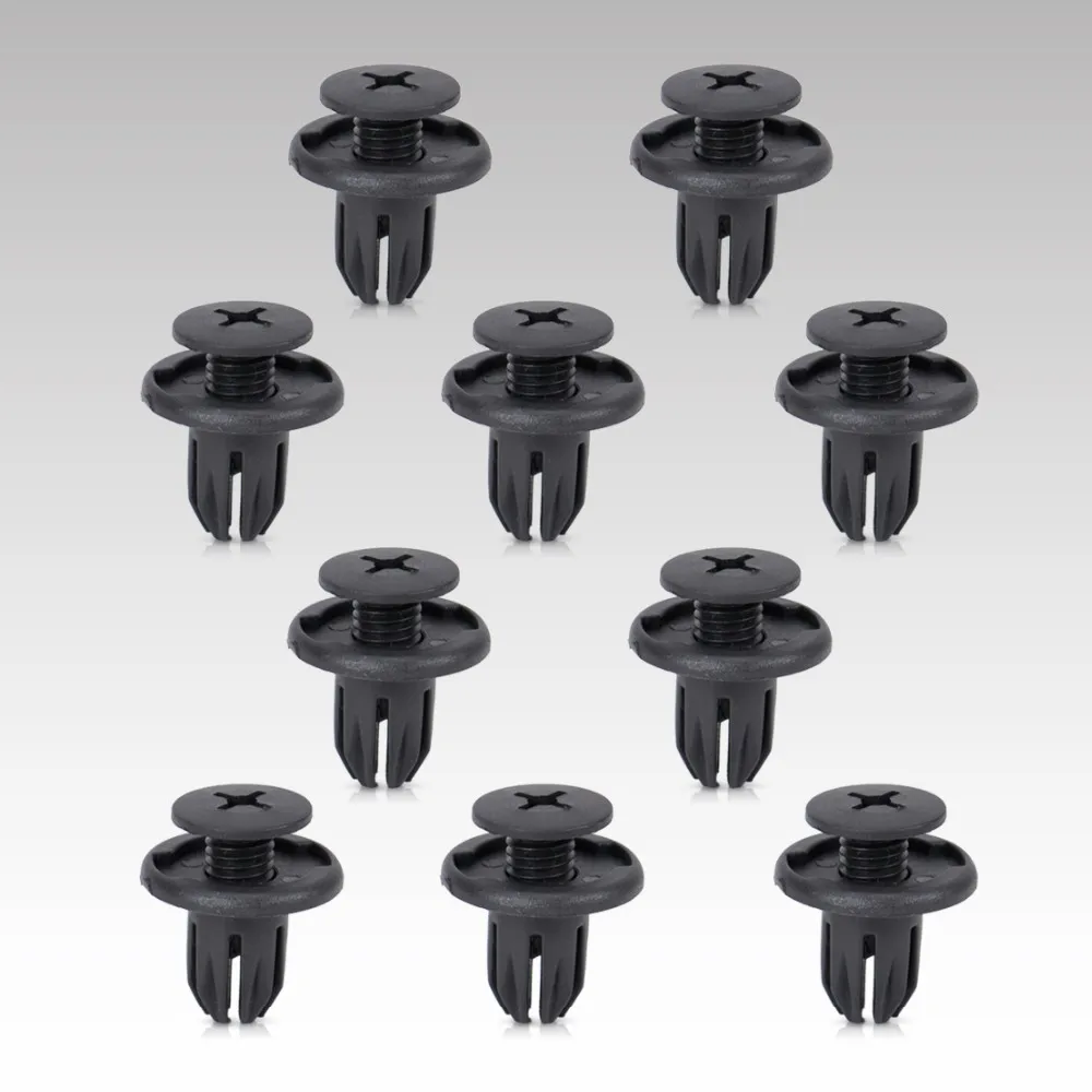CITALL 91503-SP0-003 10 шт. нейлоновое крепление кожуха Топ Push-type удерживающий зажим для Acura RL CL Honda Civic Accord Odyssey Prelude