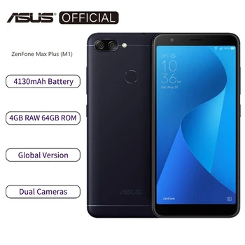 

Asus Zenfone Max Plus M1 ZB570TL Global Version Smartphone 4GB RAM 64GB ROM 5.7" Octa-core 4130mAh OTA update