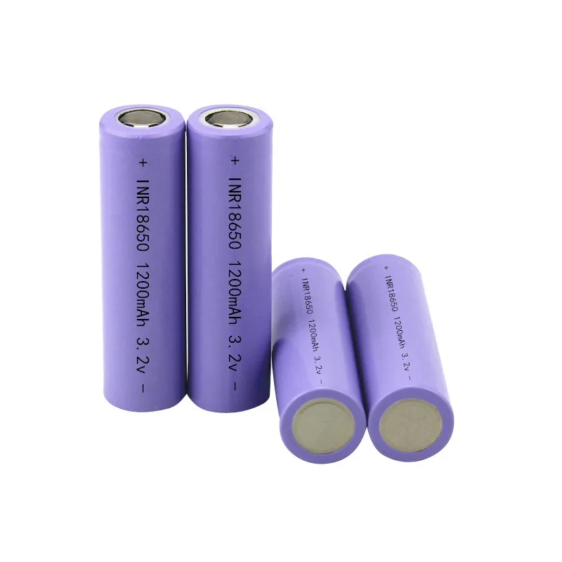 18650 батареи 1200mah INR18650 3,2 V перезаряжаемые батареи Литий-ионные литиевые 18650