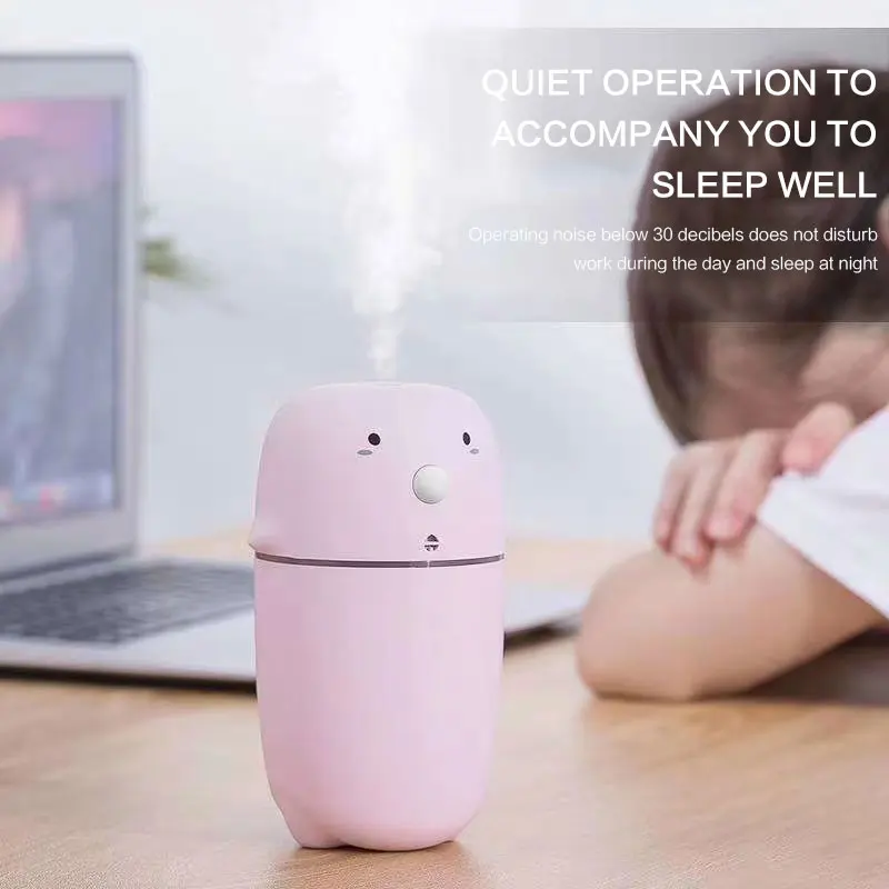 

Usb Household Humidifier 300ml Ultrasonic Pet Aromatherapy Oil Diffuser Romantic Color Led Light Evaporator