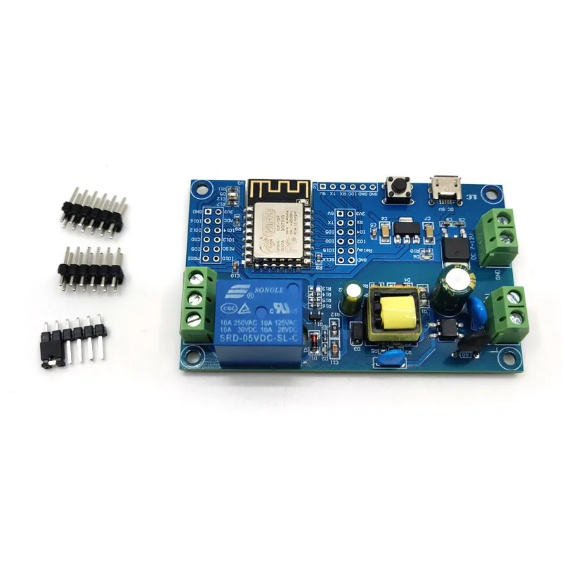 Источник питания переменного/постоянного тока ESP8266 WIFI одноканальный релейный