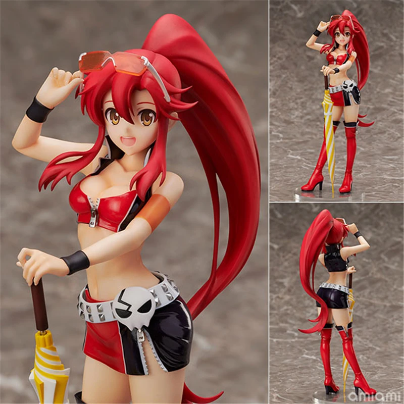 

Anime Tengen Toppa Gurren Lagann Yoko Littner Teacher Yomako Race Queen Ver. 1/7 Complete Sexy PVC Action Figure Model Toys Doll